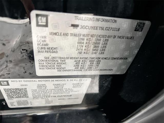 Photo of 2020 Black Chevrolet Silverado 1500