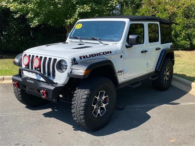 Photo of 2021 Bright White Clearcoat Jeep Wrangler Unlimited