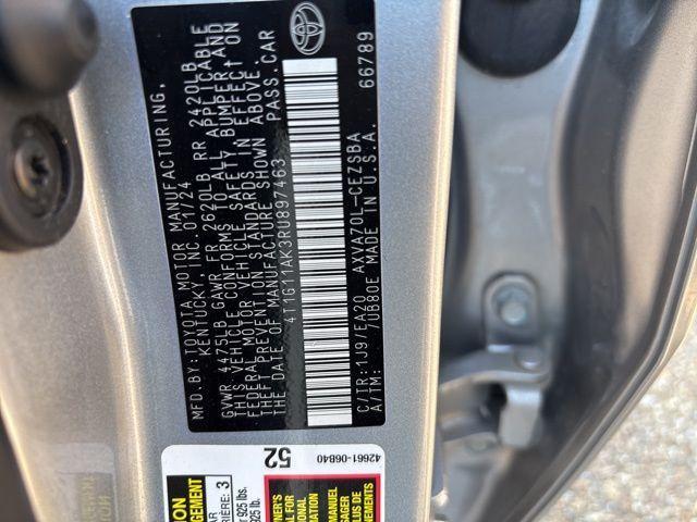 Photo of 2024 Celestial Silver Metallic Toyota Camry