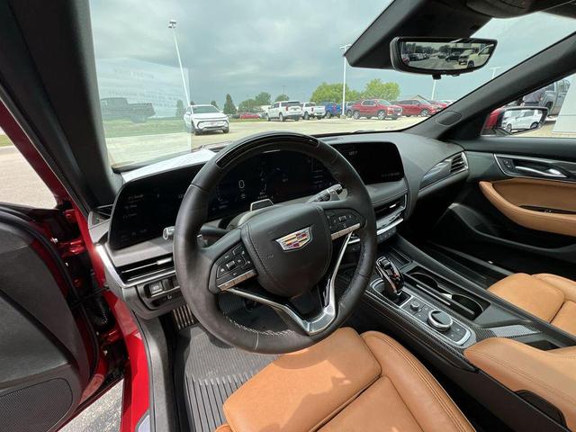 Photo of 2025 Radiant Red Tintcoat Cadillac CT5