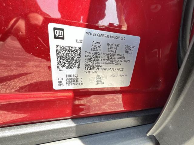 Photo of 2023 Radiant Red Tintcoat Chevrolet Traverse