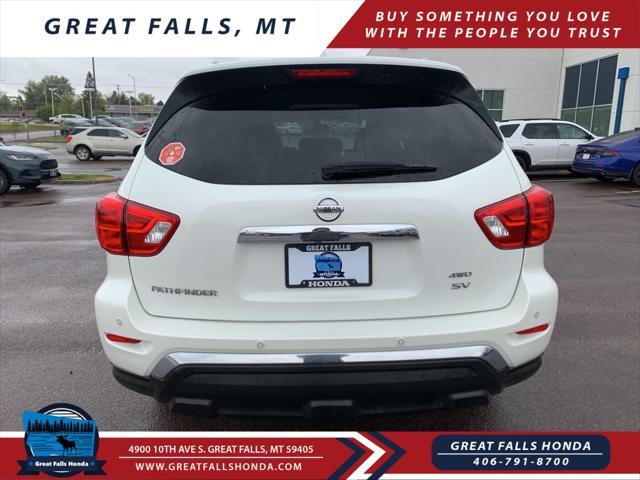 Photo of 2020 Pearl White Tricoat Nissan Pathfinder