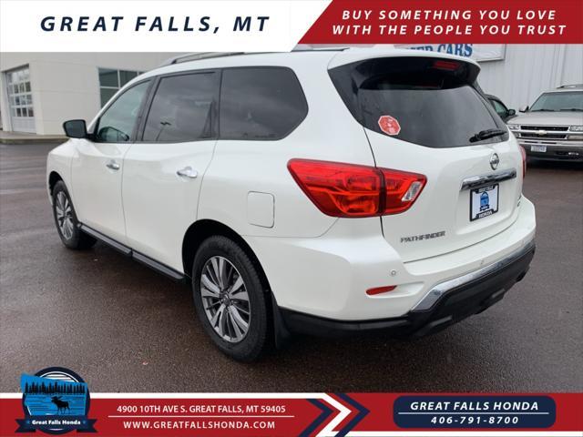 Photo of 2020 Pearl White Tricoat Nissan Pathfinder