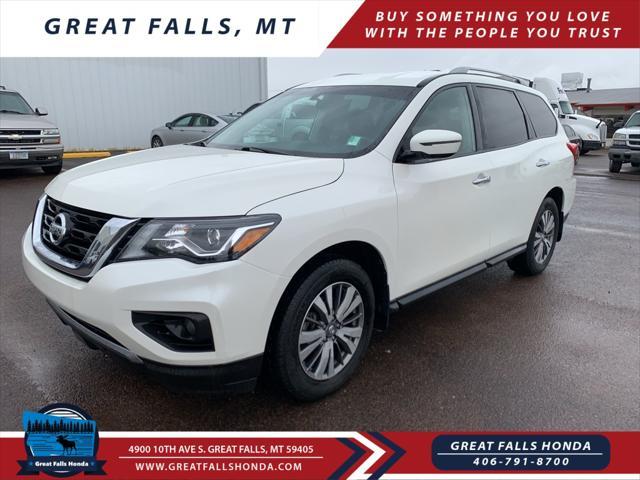 Photo of 2020 Pearl White Tricoat Nissan Pathfinder