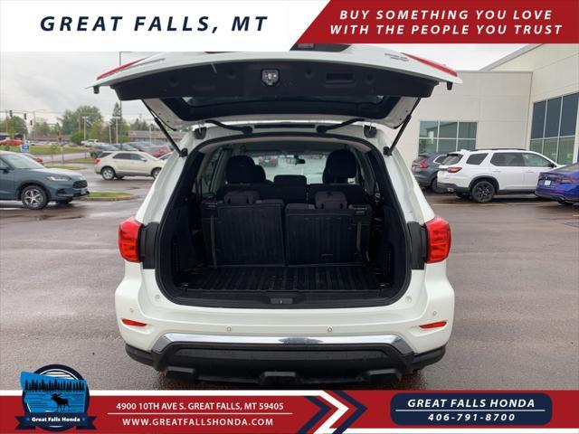 Photo of 2020 Pearl White Tricoat Nissan Pathfinder