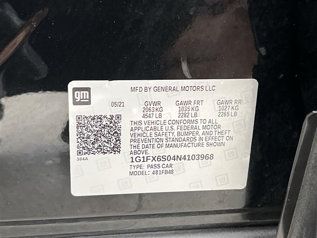 Photo of 2022 Mosaic Black Metallic Chevrolet Bolt EV