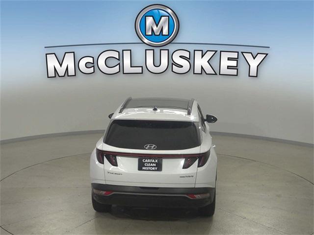 Photo of 2023 Serenity White Pearl Hyundai TUCSON Hybrid