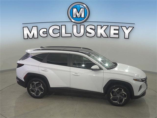 Photo of 2023 Serenity White Pearl Hyundai TUCSON Hybrid