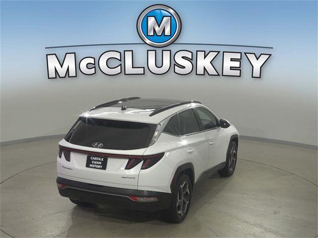 Photo of 2023 Serenity White Pearl Hyundai TUCSON Hybrid