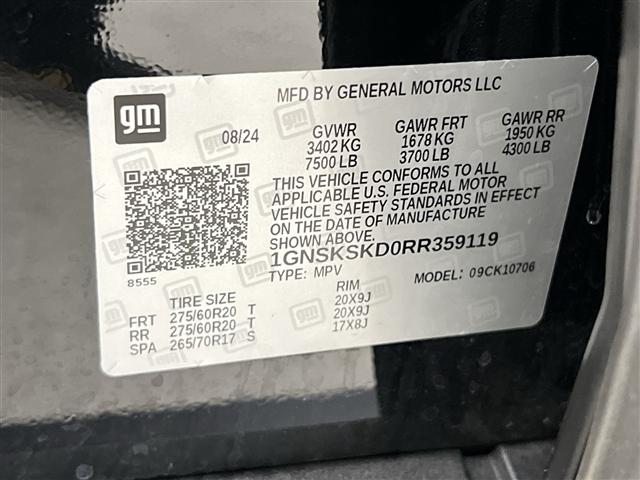 Photo of 2024 Black Chevrolet Tahoe