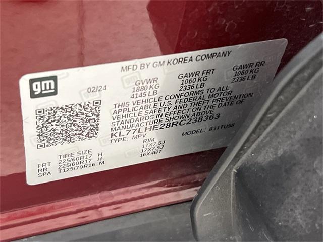 Photo of 2024 Crimson Metallic Chevrolet Trax