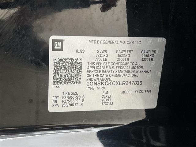 Photo of 2020 Black Chevrolet Tahoe