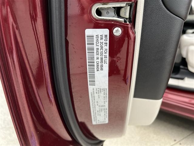 Photo of 2021 Velvet Red Pearlcoat Chrysler Voyager