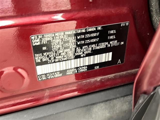 Photo of 2019 Ruby Flare Pearl Toyota RAV4