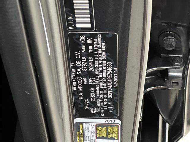 Photo of 2024 Gravity Gray Kia Forte