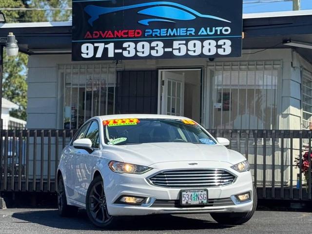 Photo of 2018 Oxford White Ford Fusion