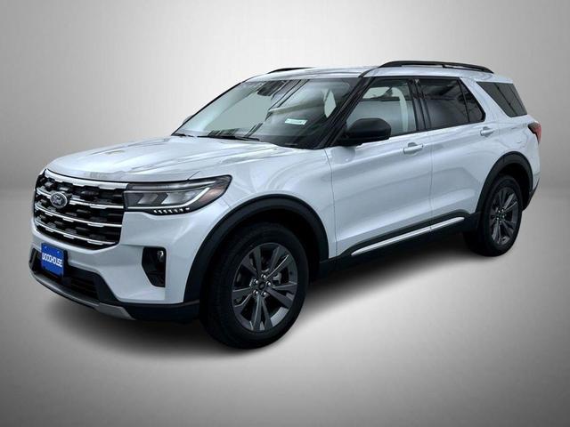 Photo of 2025 Space White Metallic Ford Explorer