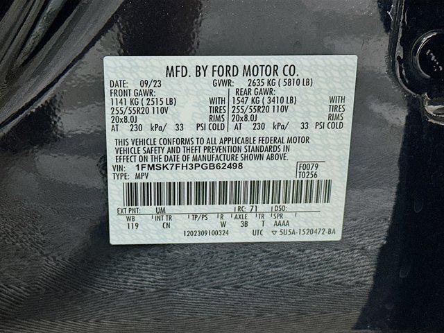 Photo of 2023 Agate Black Metallic Ford Explorer