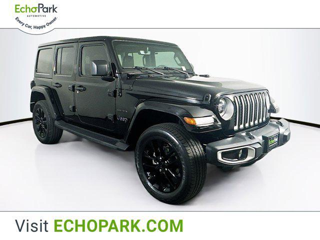 Photo of 2021 Black Clearcoat Jeep Wrangler Unlimited 4xe