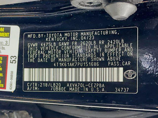 Photo of 2023 Midnight Black Metallic Toyota Camry