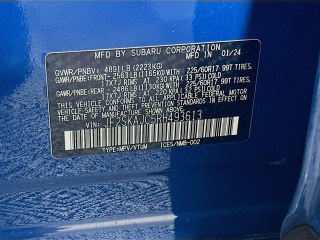 Photo of 2024 Geyser Blue Subaru Forester