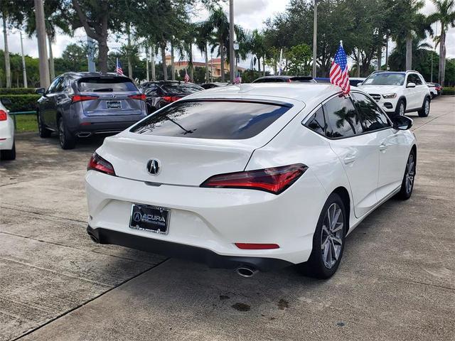 Photo of 2024 Platinum White Pearl Acura Integra