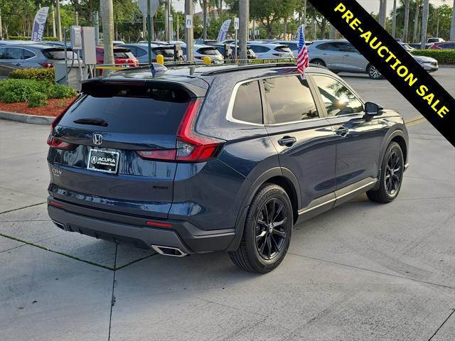 Photo of 2023 Blue Honda CR-V Hybrid