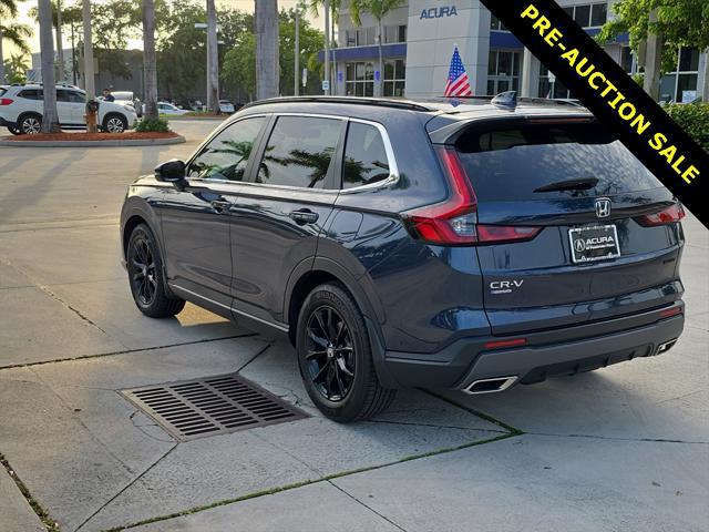 Photo of 2023 Blue Honda CR-V Hybrid