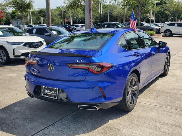 Photo of 2023 Apex Blue Pearl Acura TLX