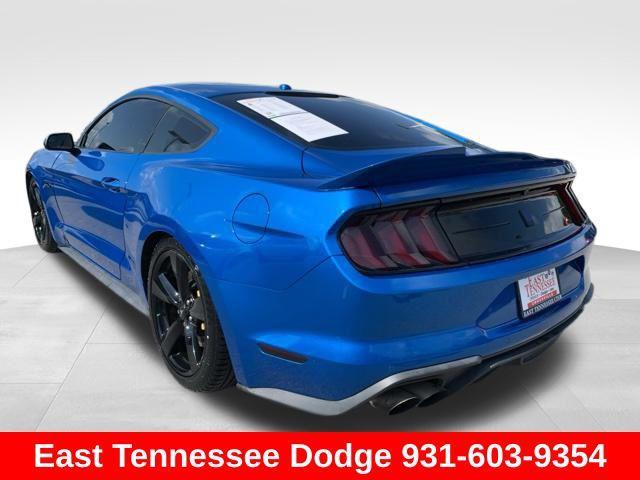Photo of 2019 Blue Ford Mustang