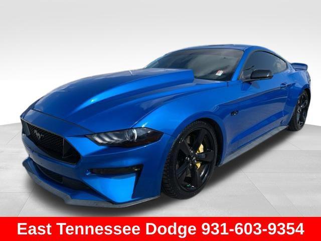 Photo of 2019 Blue Ford Mustang