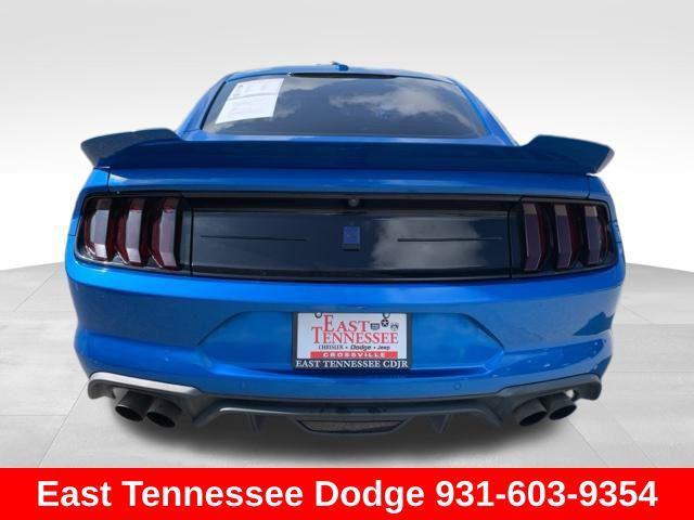 Photo of 2019 Blue Ford Mustang
