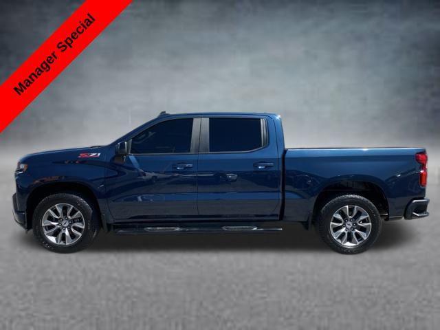 Photo of 2021 Northsky Blue Metallic Chevrolet Silverado 1500