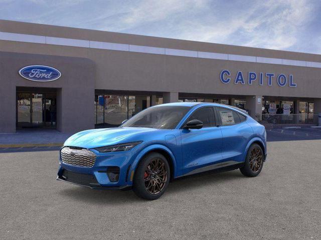 Photo of 2025 Velocity Blue Metallic Ford Mustang Mach-E