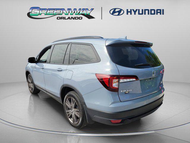Photo of 2022 Lunar Silver Metallic Honda Pilot