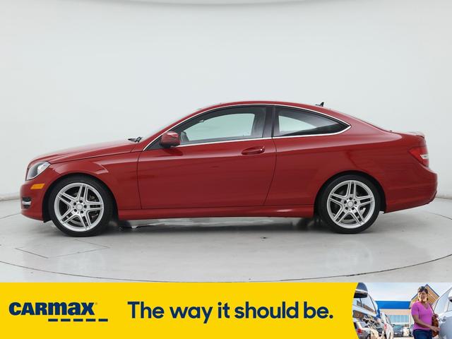 Photo of 2014 Red Mercedes-Benz C-Class