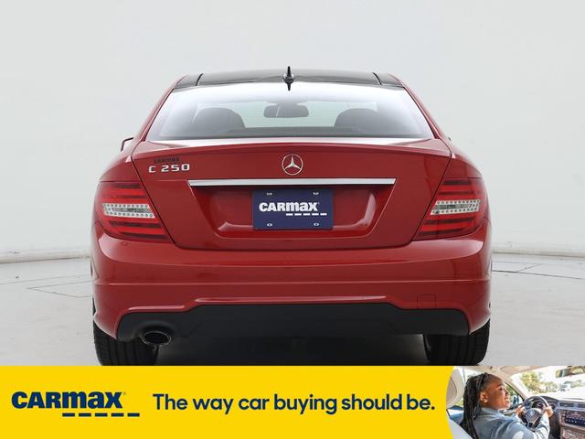 Photo of 2014 Red Mercedes-Benz C-Class