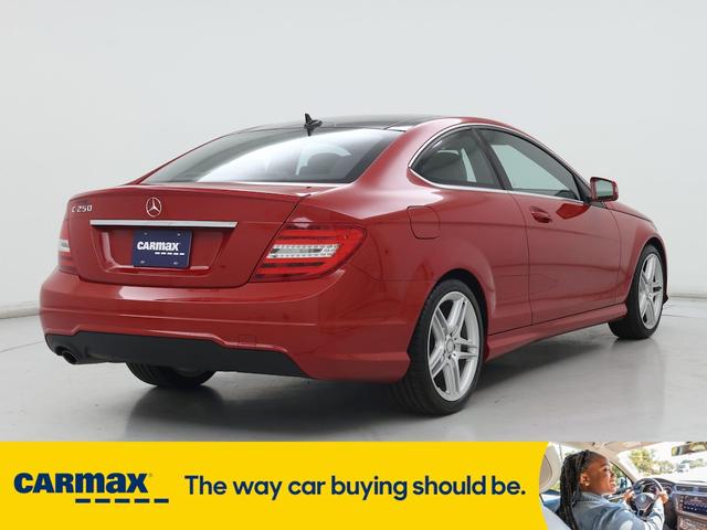 Photo of 2014 Red Mercedes-Benz C-Class