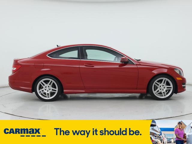 Photo of 2014 Red Mercedes-Benz C-Class