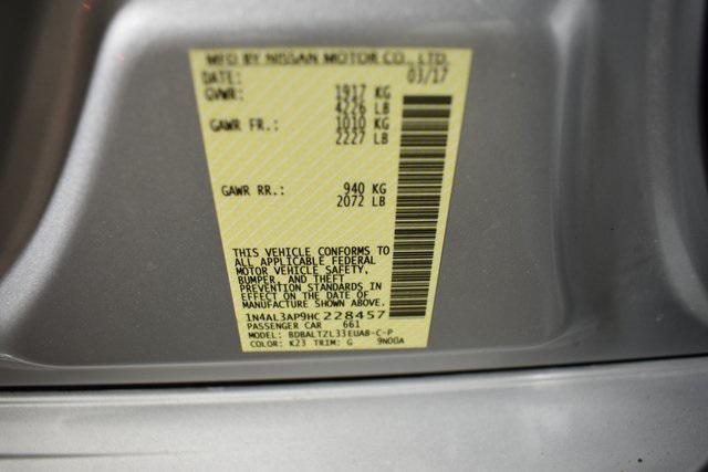 Photo of 2017 Brilliant Silver Metallic Nissan Altima
