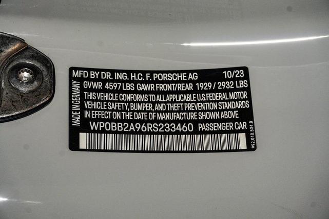 Photo of 2024 Chalk Porsche 911