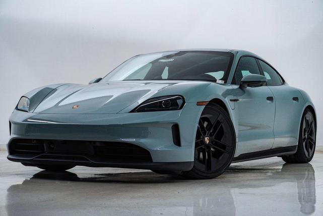 Photo of 2025 Shade Green Metallic Porsche Taycan