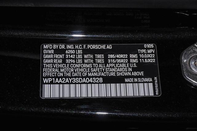 Photo of 2025 Chromite Black Metallic Porsche Cayenne