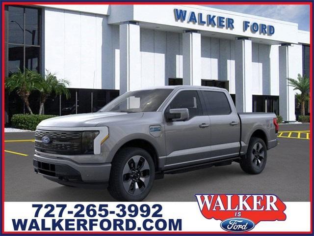 Photo of 2025 Gray Metallic Ford F-150 Lightning