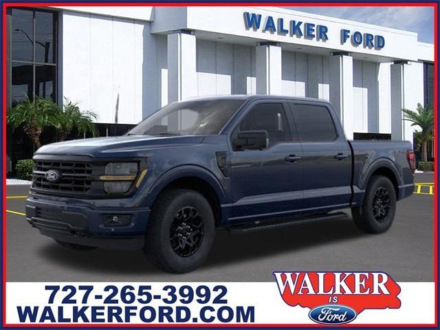 Photo of 2025 Blue Metallic Ford F-150