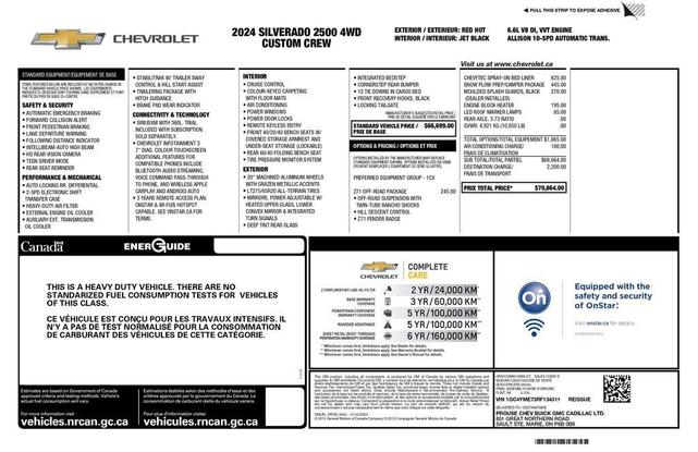Photo of 2024 Red Hot Chevrolet Silverado 2500