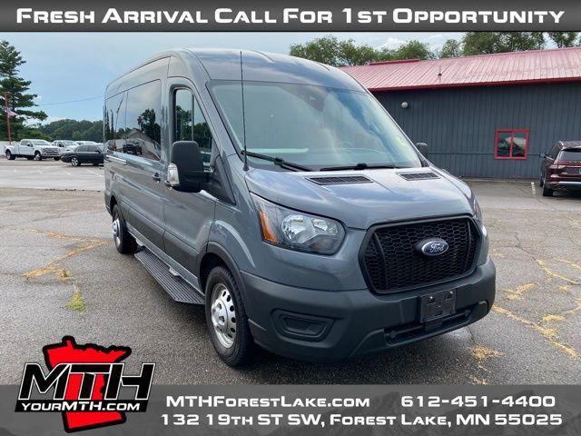 Photo of 2021 Abyss Gray Metallic Ford Transit-350