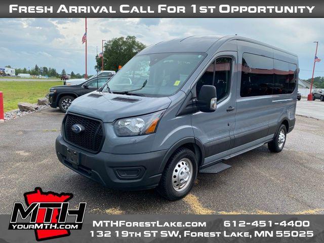 Photo of 2021 Abyss Gray Metallic Ford Transit-350