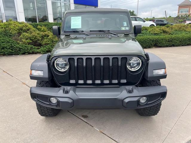 Photo of 2022 Sarge Green Clearcoat Jeep Wrangler