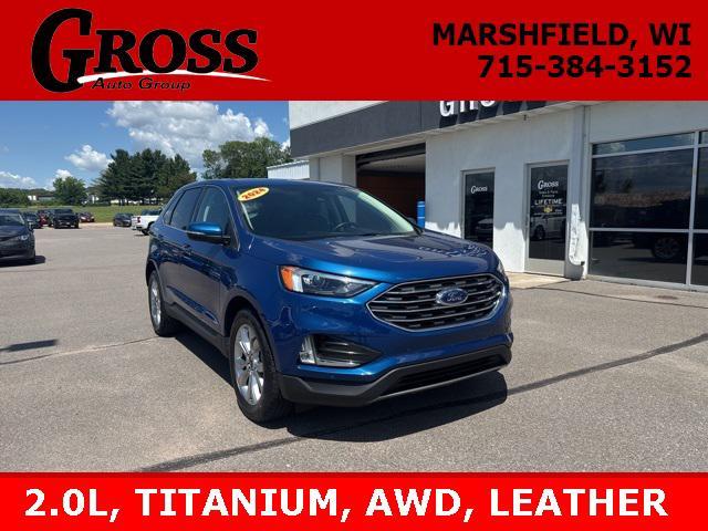Photo of 2024 Blue Metallic Ford Edge